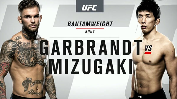 Cody Garbrandt contre Takeya Mizugaki