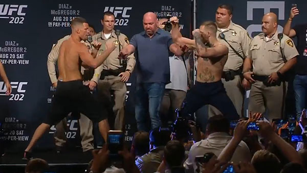 Nate Diaz contre Conor McGregor