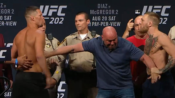 Nate Diaz contre Conor McGregor