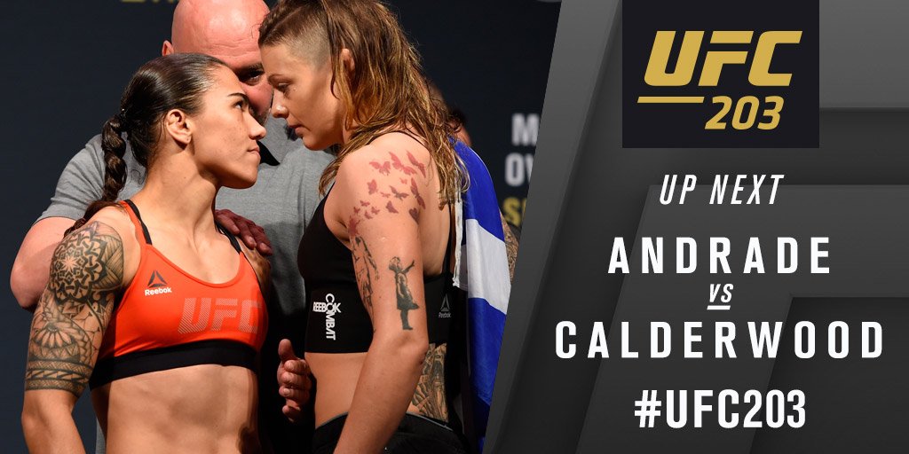 Jessica Andrade contre Joanne Calderwood