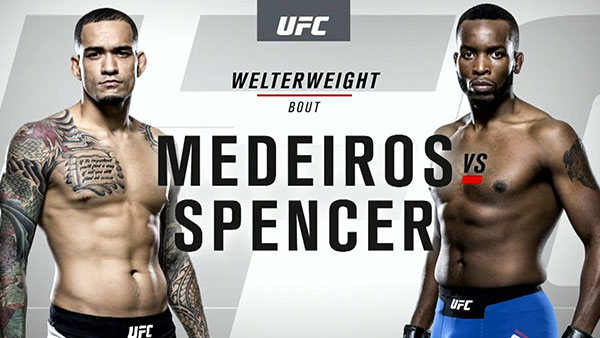 Yancy Medeiros contre Sean Spencer