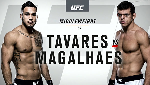 Brad Tavares contre Caio Magalhaes