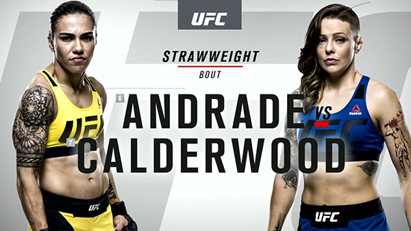 Jessica Andrade contre Joanne Calderwood