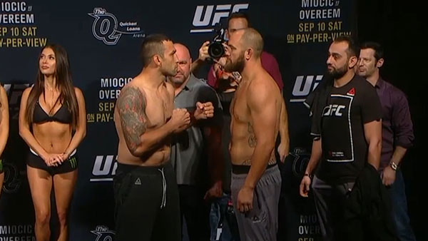 Fabricio Werdum contre Travis Browne