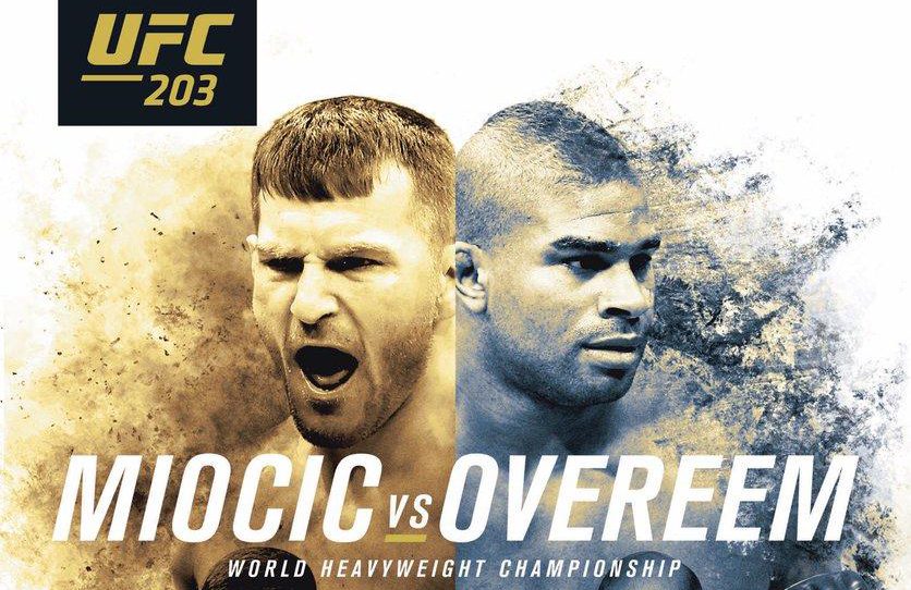 Poster/affiche UFC 203