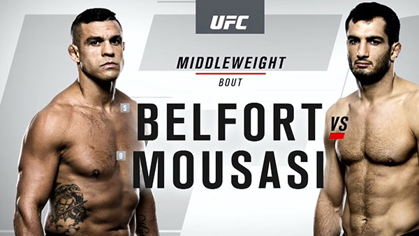 Gerard Mousasi contre Vitor Belfort