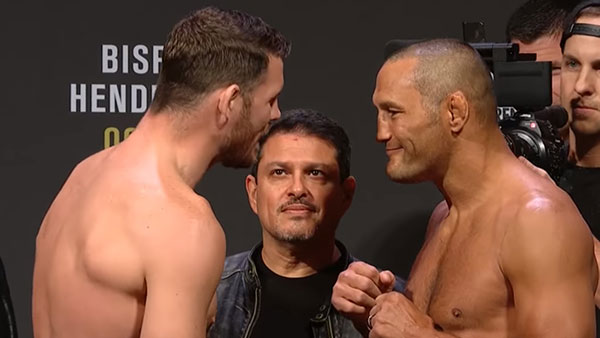 Michael Bisping contre Dan Henderson