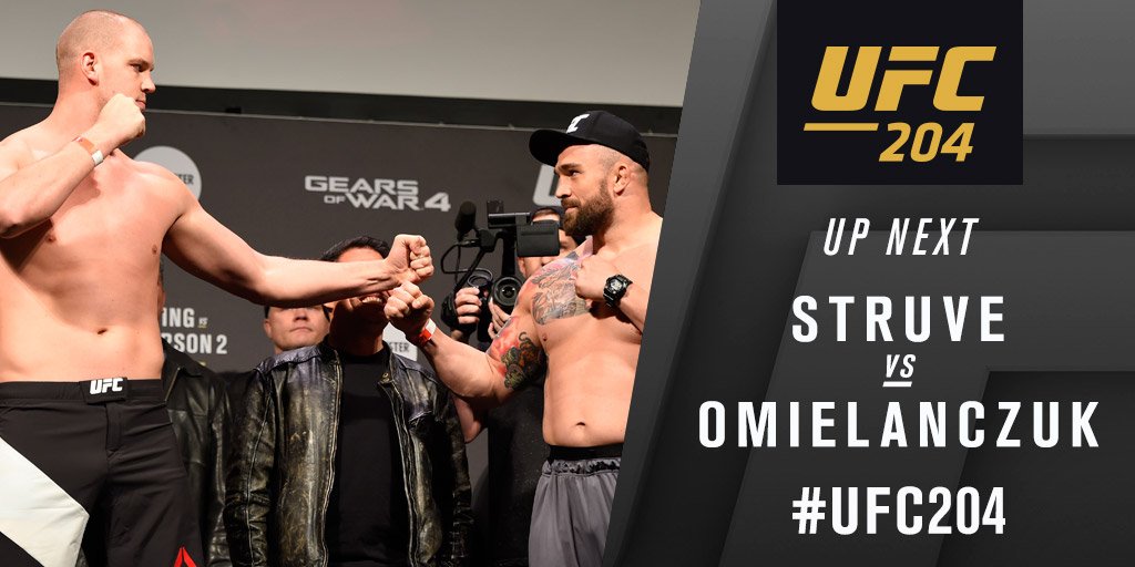 Stefan Struve contre Daniel Omielanczuk