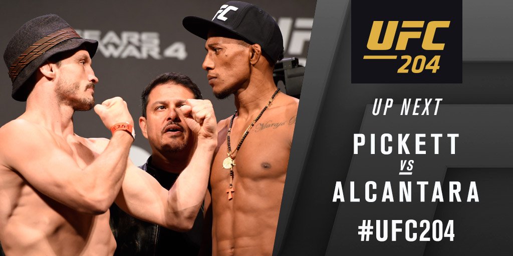 Brad Pickett contre Iuri Alcantara