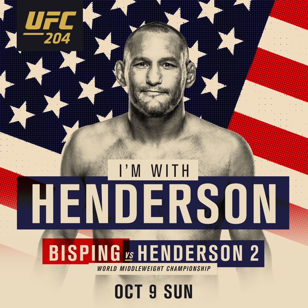 Michael Bisping contre Dan Henderson