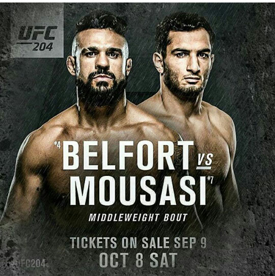 Poster/affiche UFC 204
