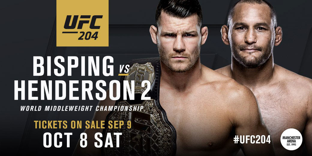 Poster/affiche UFC 204