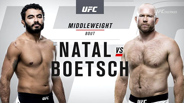 Rafael Natal contre Tim Boetsch