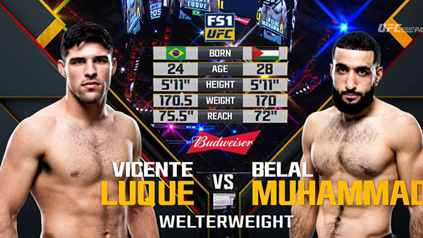 Vicente Luque contre Belal Muhammad