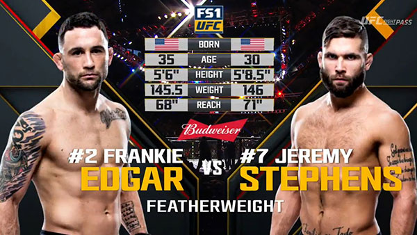 Frankie Edgar contre Jeremy Stephens