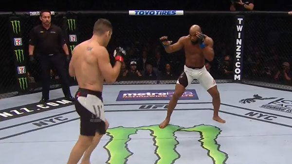 Chris Weidman contre Yoel Romero