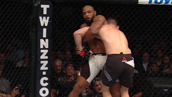 Chris Weidman contre Yoel Romero