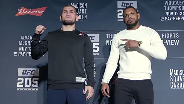 Khabib Nurmagomedov contre Michael Johnson