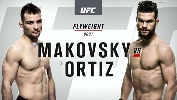 Zach Makovsky contre Dustin Ortiz