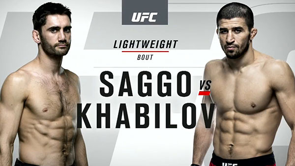 Jason Saggo contre Rustam Khabilov