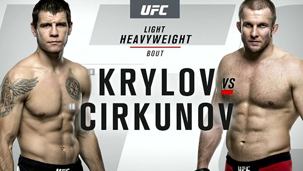 Nikita Krylov contre Misha Cirkunov