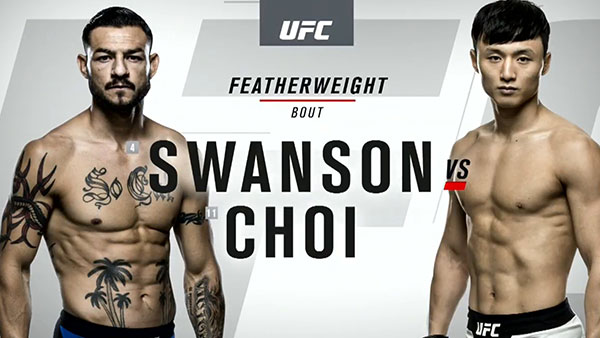 Cub Swanson contre Doo Ho Choi