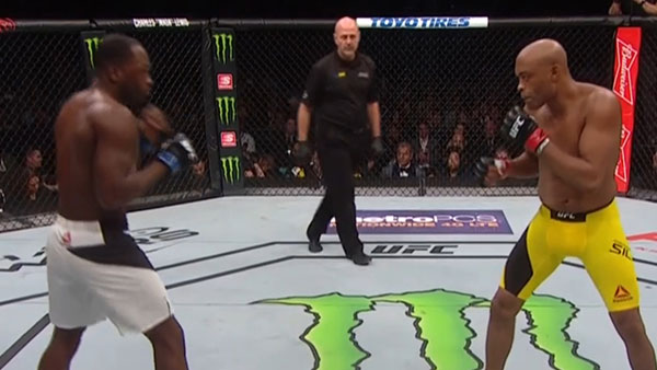 Anderson Silva contre Derek Brunson