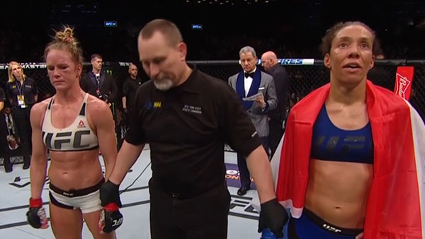 Holly Holm contre Germaine de Randamie