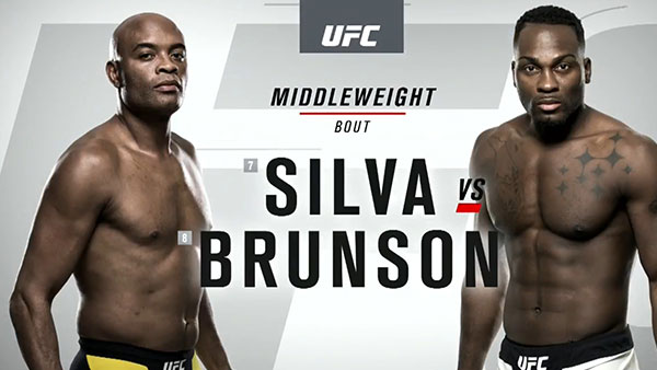 Anderson Silva contre Derek Brunson