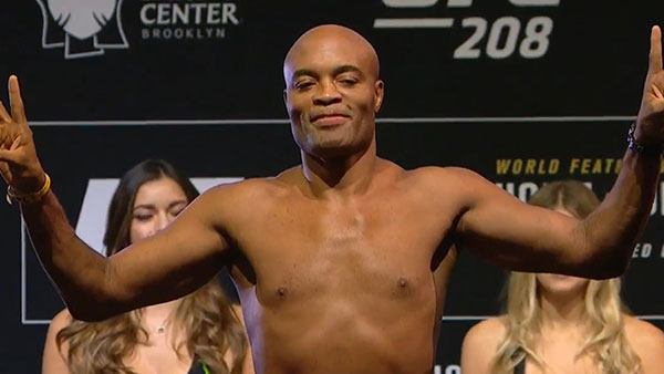 Anderson Silva contre Derek Brunson