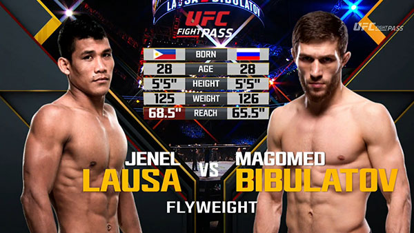 Jenel Lausa contre Magomed Bibulatov