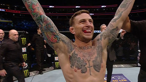 Gregor Gillespie contre Andrew Holbrook