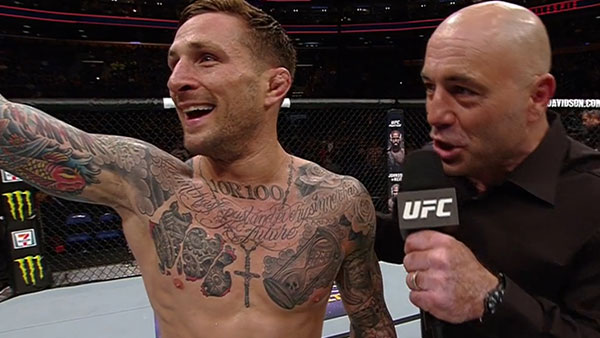 Gregor Gillespie contre Andrew Holbrook