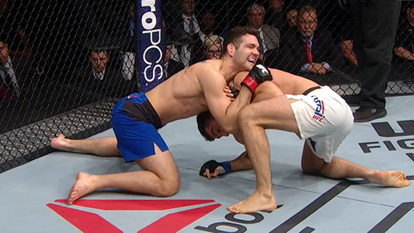 Chris Weidman contre Gerard Mousasi