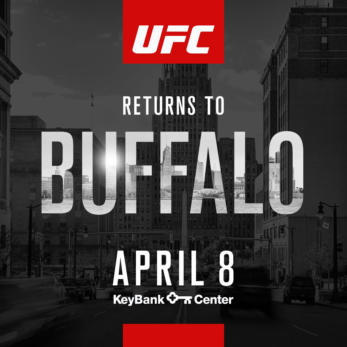 Poster/affiche UFC 210 - Buffalo