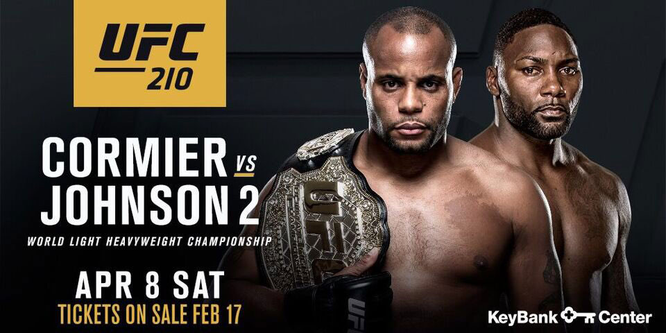 Poster/affiche UFC 210 - Buffalo