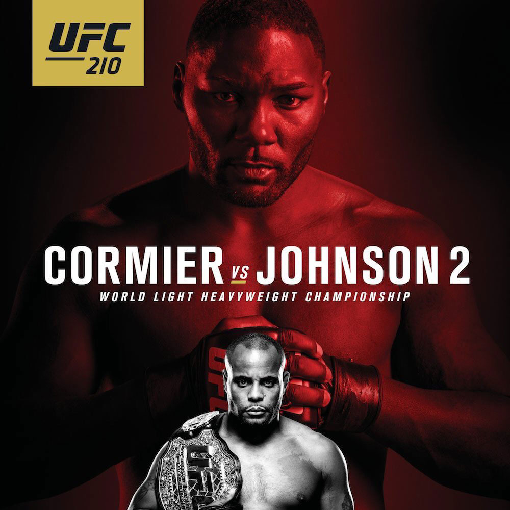 UFC 210 Les posters et les affiches à Buffalo Texas UFC Fans