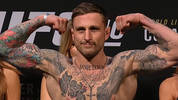 Gregor Gillespie contre Andrew Holbrook