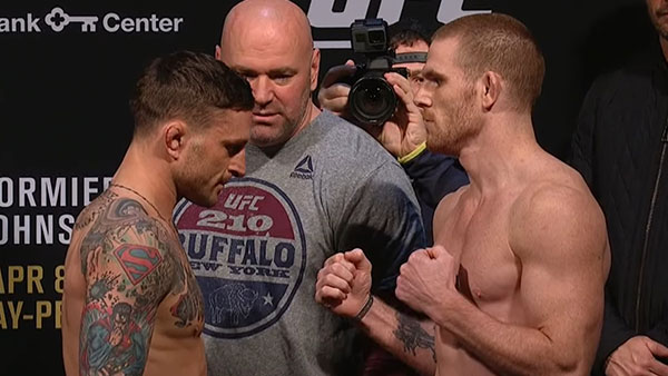 Gregor Gillespie contre Andrew Holbrook