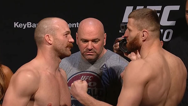 Patrick Cummins contre Jan Blachowicz