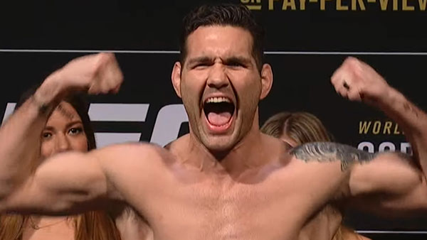 Chris Weidman contre Gerard Mousasi