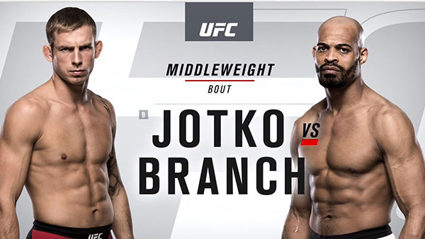 Krzysztof Jotko contre David Branch