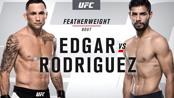 Frankie Edgar contre Yair Rodriguez