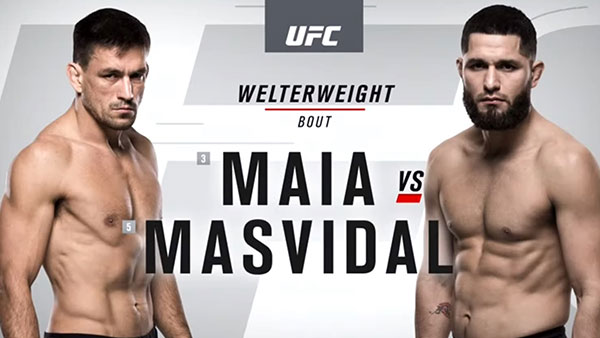 Demian Maia contre Jorge Masvidal