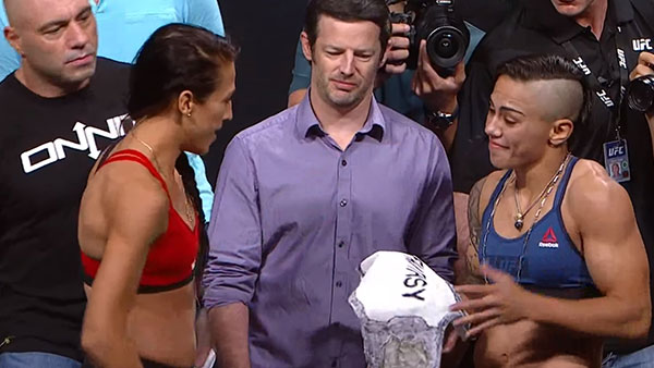 Joanna Jedrzejczyk contre Jessica Andrade