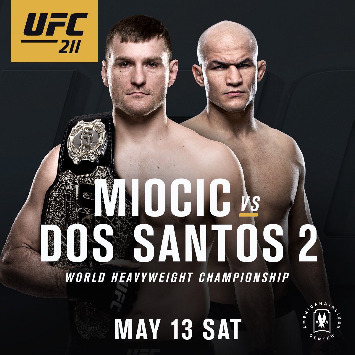 Poster/affiche UFC 211 - Dallas