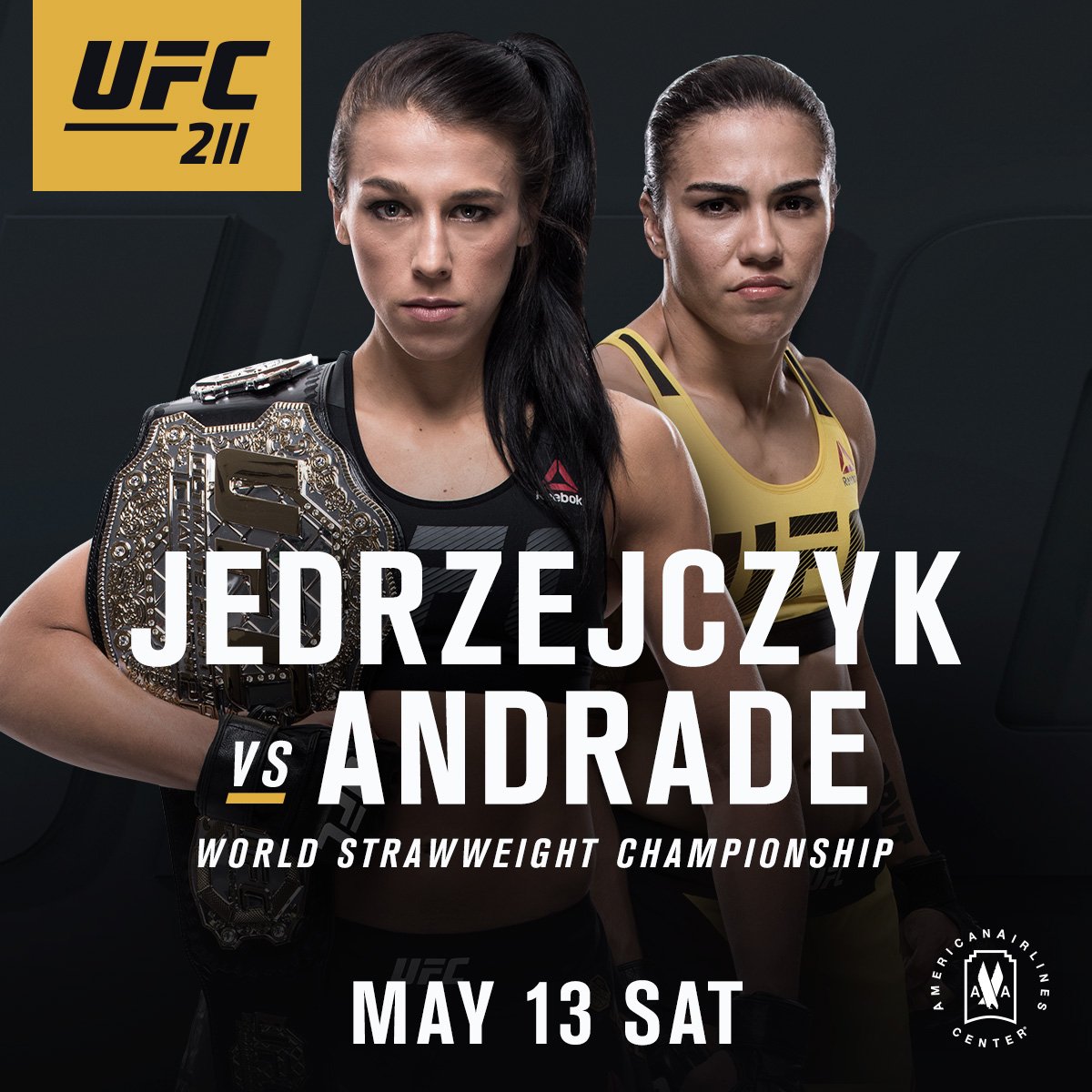 Poster/affiche UFC 211 - Dallas