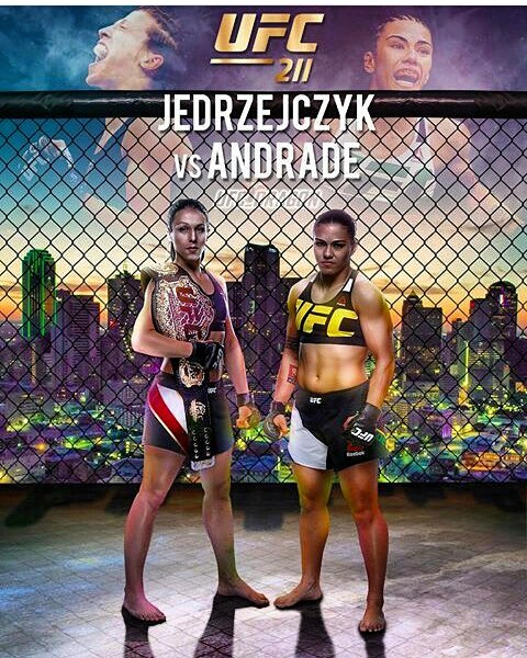 Poster/affiche UFC 211 - Dallas