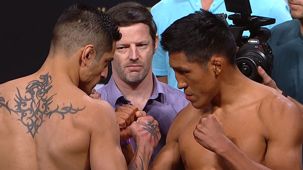 Gabriel Benitez contre Enrique Barzola