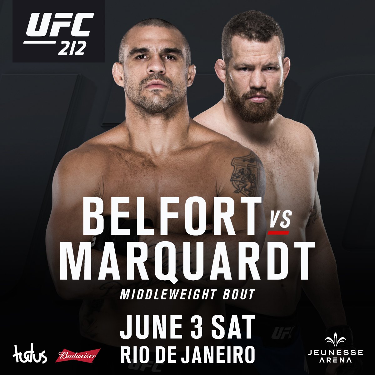 Poster/affiche UFC 212 - Rio